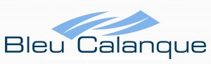 logo bleu calanque simple